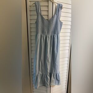 3/$12 Chambray Maxi Dress